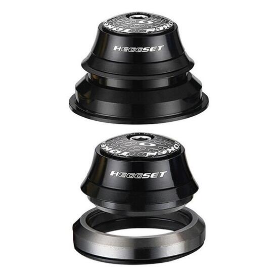 Stery rowerowe TOKEN TK070 czarne zestaw 4in1 widelec 1 1/8 otaz taper