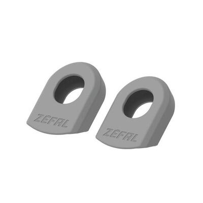Zefal Crank Armor Protezione per pedivelle grigia