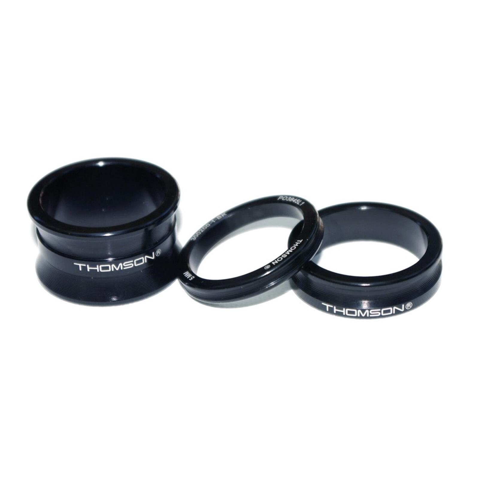 THOMSON Thomson Spacer Kit schwarz, 5mm/10mm/20mm