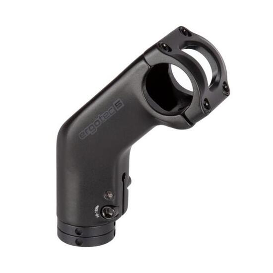 Manubrio Barracuda in alluminio + manubrio a 45° Ergotec Ahead Set L110