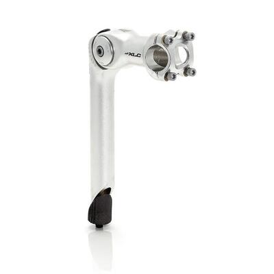 Stuurpen st-t02alm verstelbaar 1" 25.4mm 180/80mm zilver