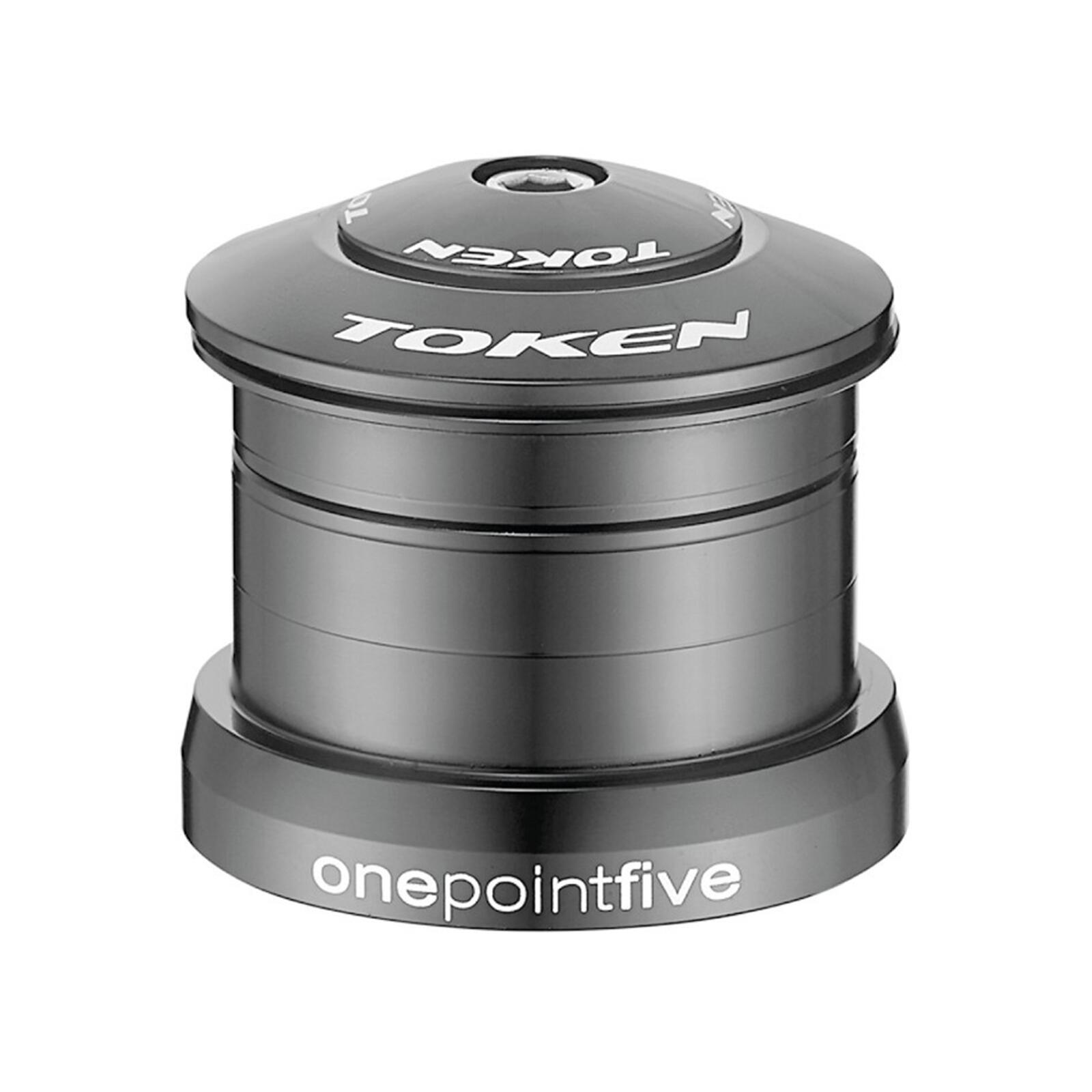 TOKEN Token Steuersatz Vigilante-Serie AHead 1 1/8" Taper 1.5" schwarz (49mm)