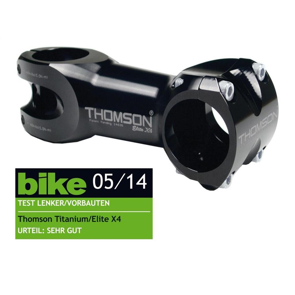Stem Thomson elite x4 a-head 0º 1 1/8"
