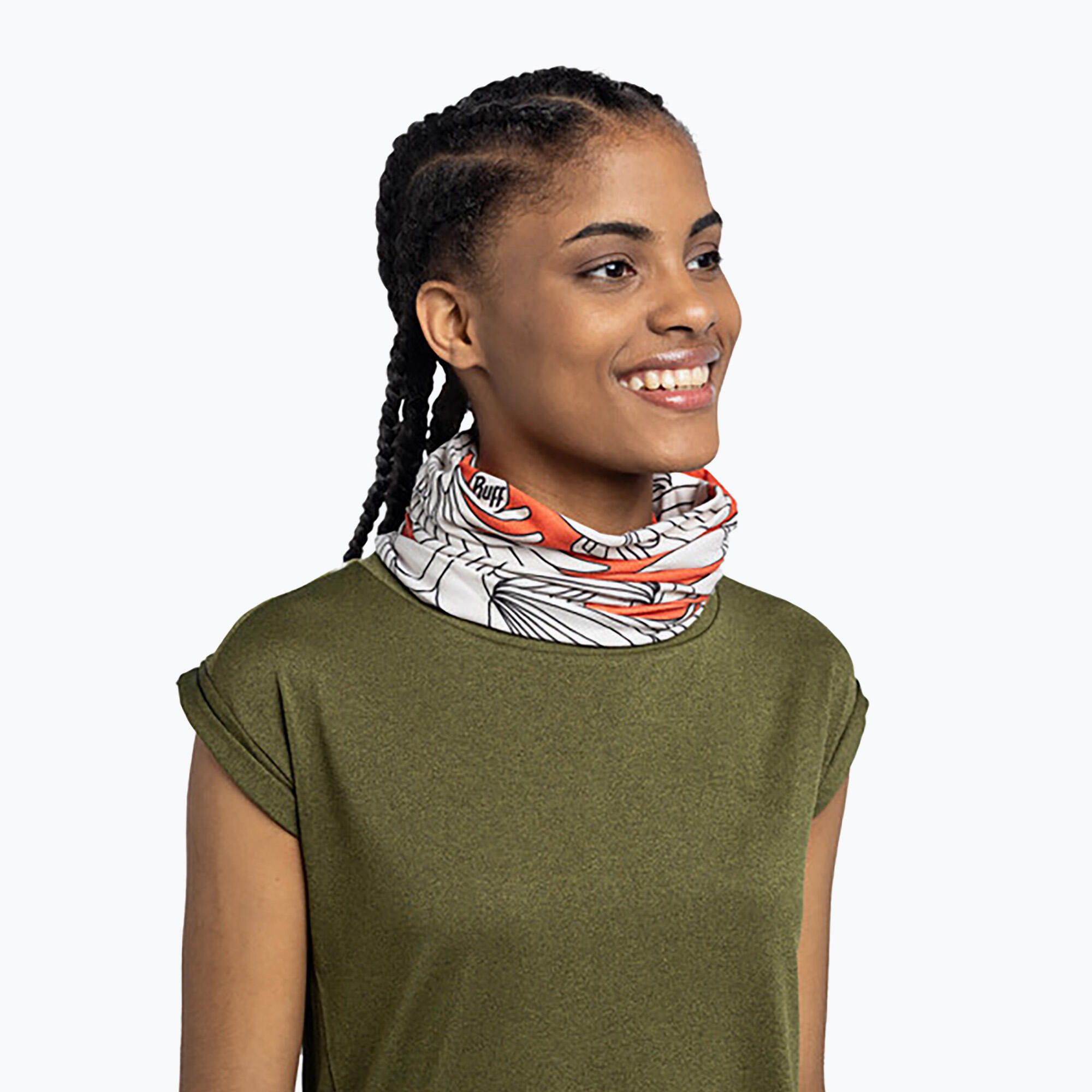 Tour de cou CoolNet UV® Unisex Buff Rouge TAILLE UNIQUE 3/7