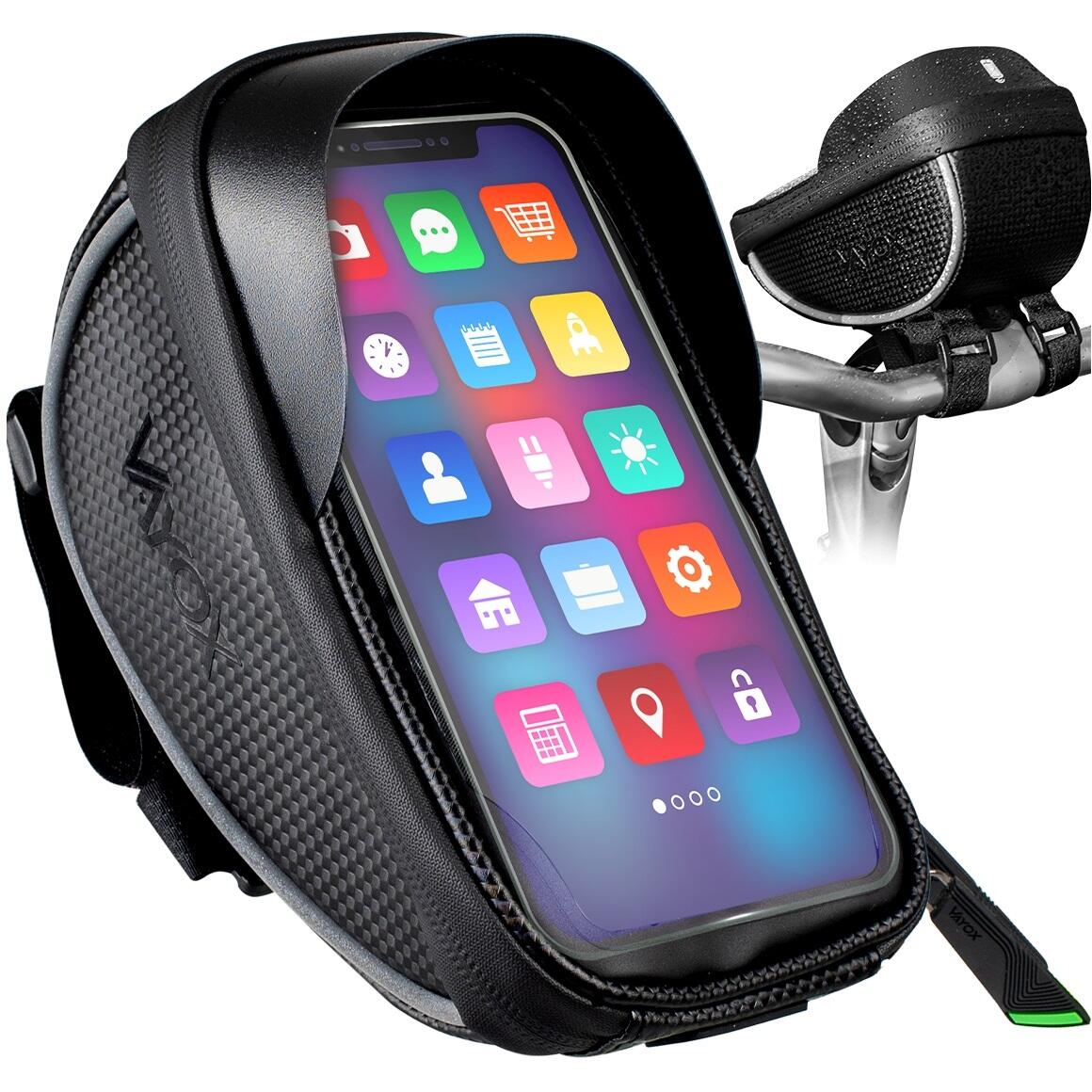 VAYOX Fietstas voor stuur VAYOX VA0169 met telefoonhoesje.
