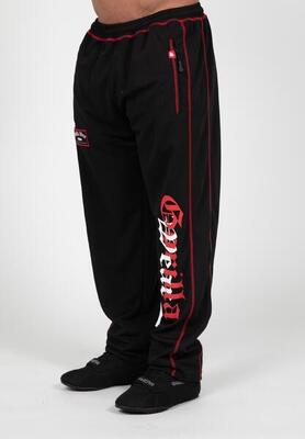 Marlow mesh pants - zwart/rood