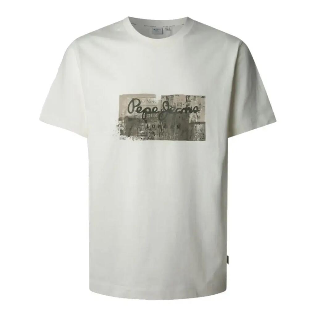 T-shirt pour homme Pepe jeans Dalter Blanc