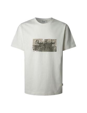 T-shirt pour homme Pepe jeans Dalter Blanc