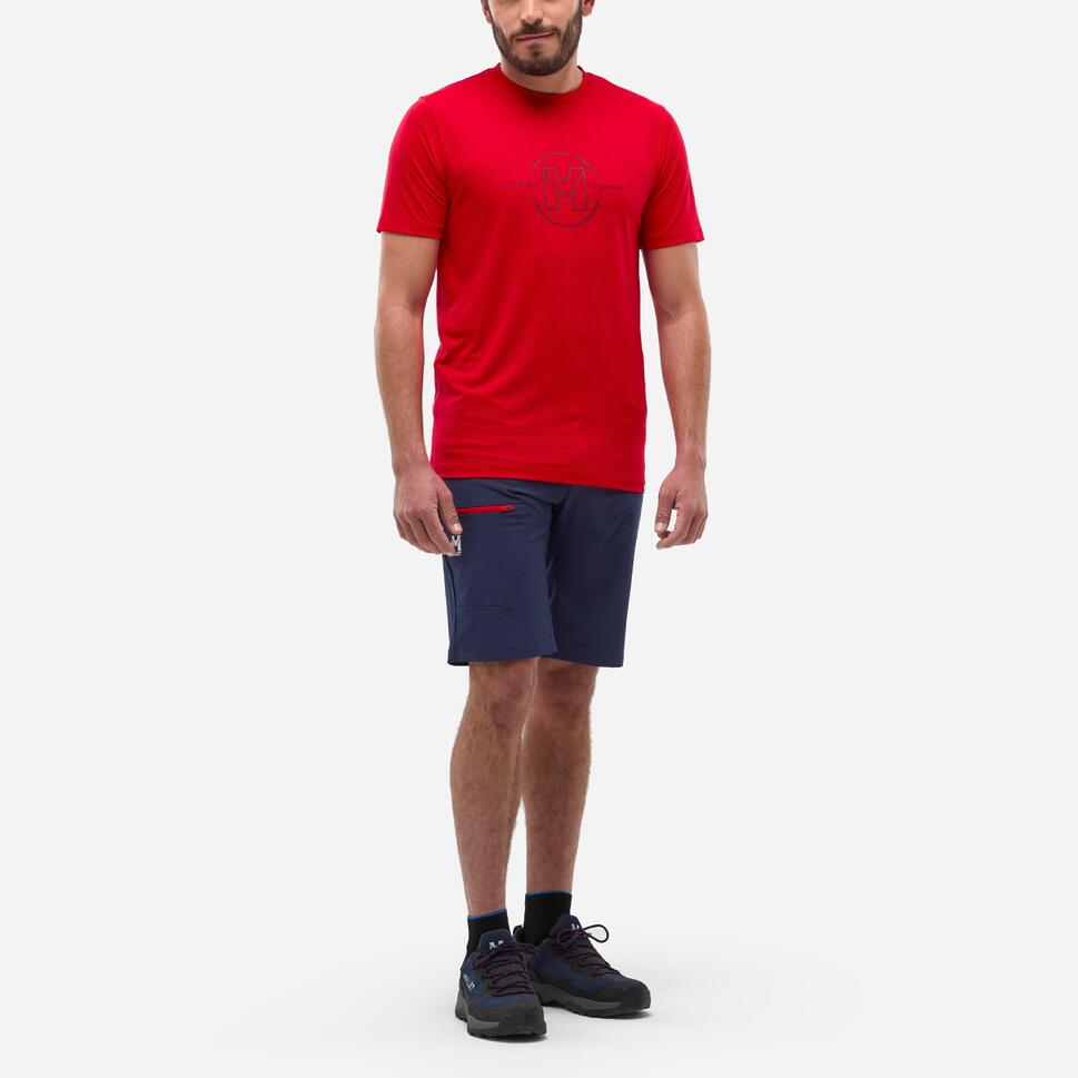 Koszulka męska z krótkim rękawem Millet Ubic Light Ts Ss M active fit