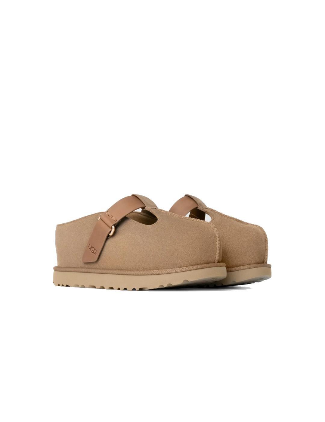 Zapatillas para Mujer Ugg Goldenstar hi clog Marrón 3/4