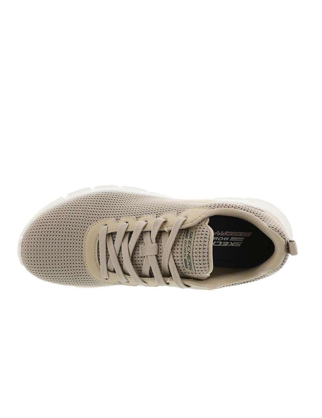 Chaussures pour femmes Skechers Bobs flex marron 4/5