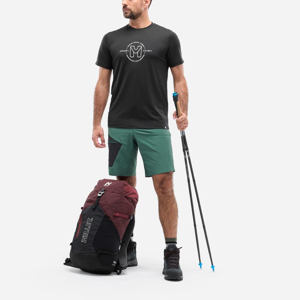 Koszulka męska z krótkim rękawem Millet Ubic Light Ts Ss M active fit