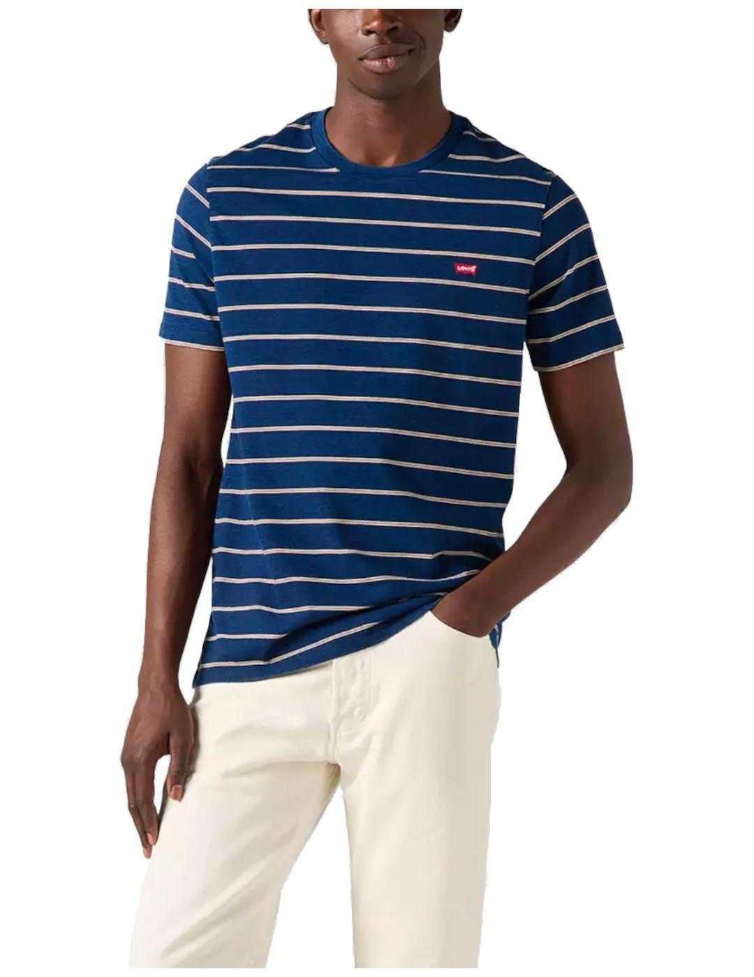 Camiseta para Hombre Levis 56605 Azul 2/4