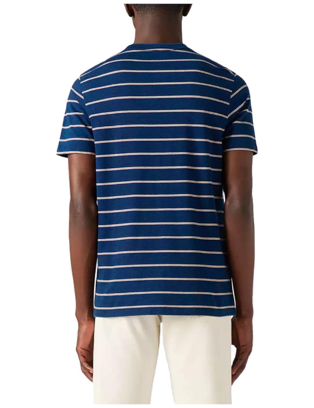 Camiseta para Hombre Levis 56605 Azul 3/4