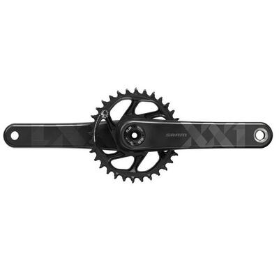 Sram KRG XX1 Eagle Fat Bike5 DUB 175mm ohne DUB-Lager,schwarz,30 Z.X-SYNC 2,DM