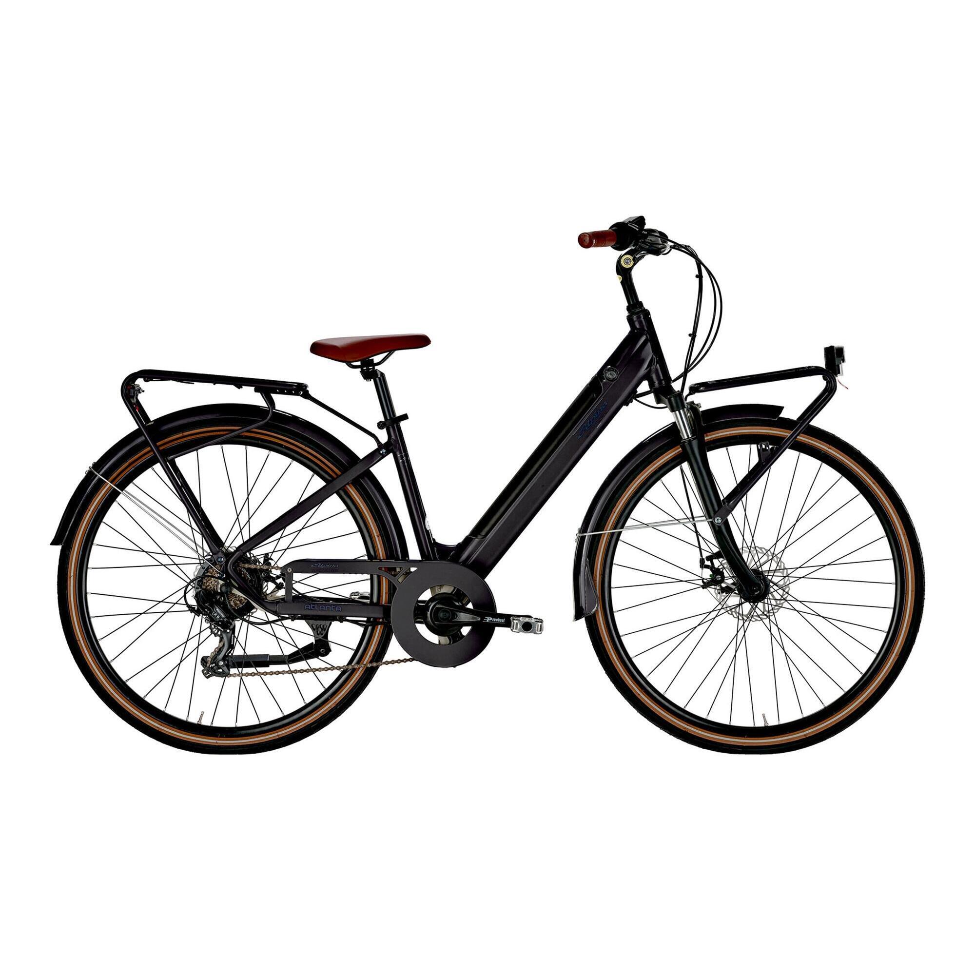 Alpina Bike - Vélo Électrique Femme Q1 Trk 28 Atlanta Version Noire 2024 - Vélo Ville - Noir - 40 M - Decathlon
