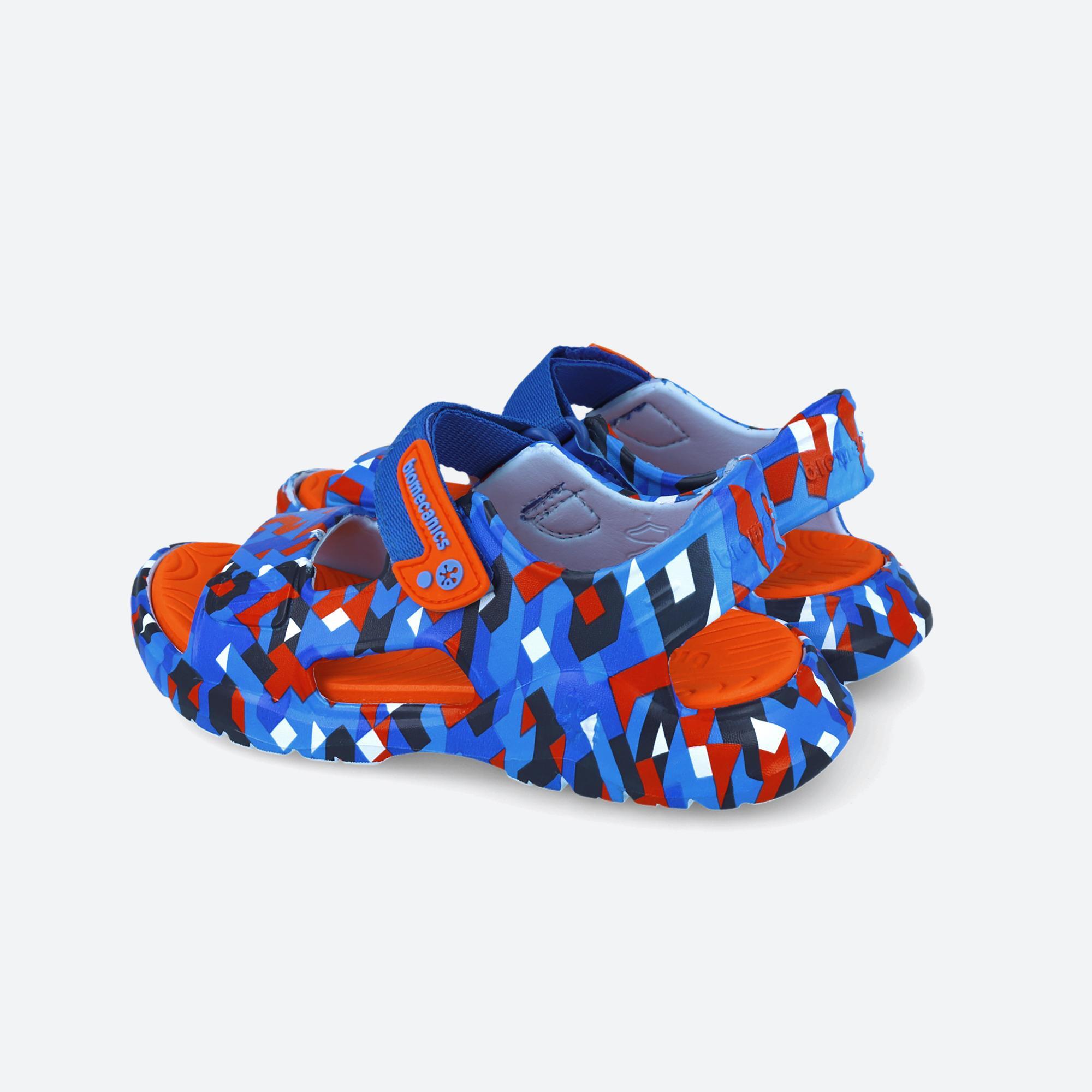 Sandalias Niño Biomecanics 252295A Azules Cierre Adherente 3/6