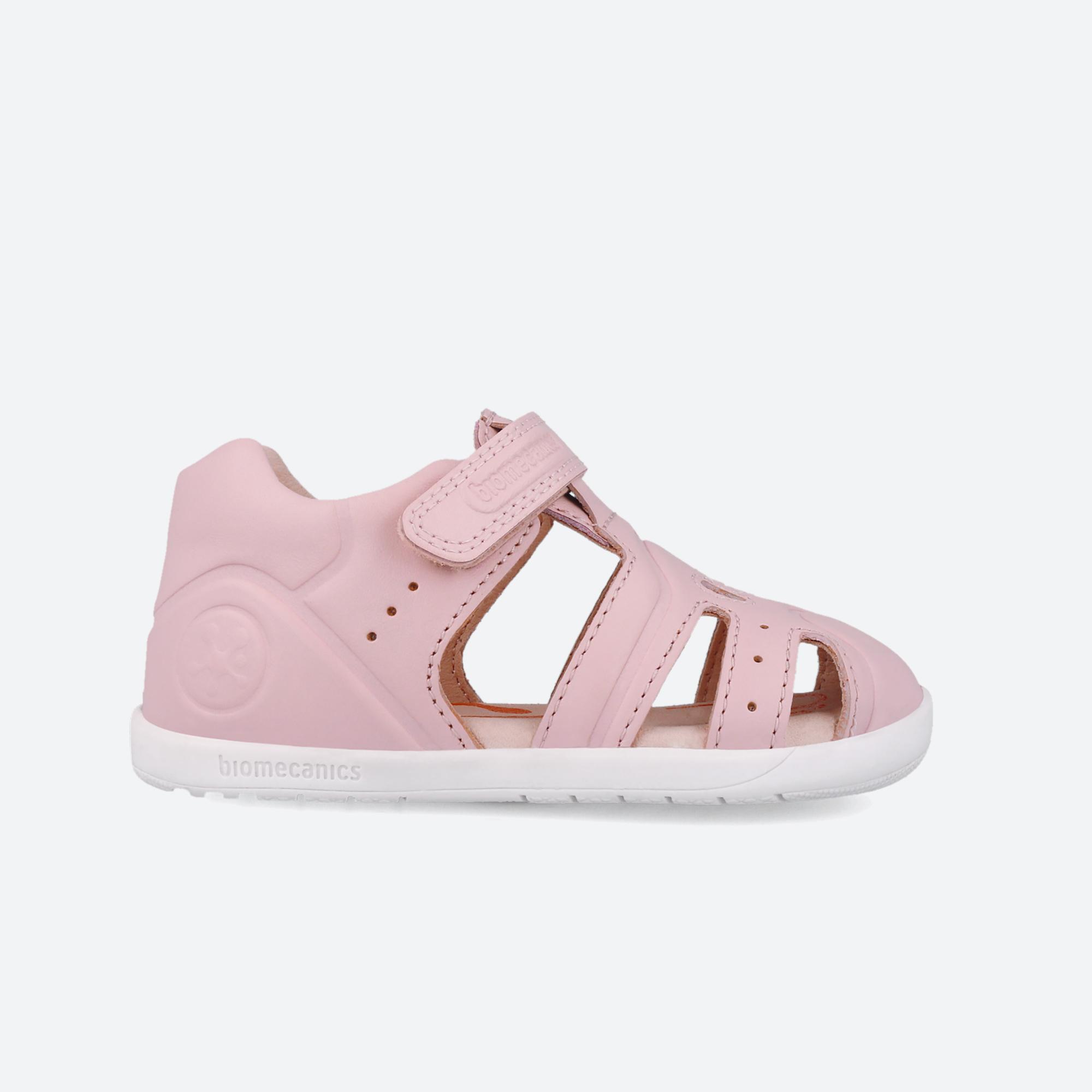 Sandálias Primeiros Passos Barefoot Bebé Menina Biomecanics 252165C Rosa