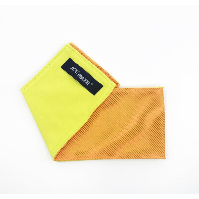 韓國製冰感毛巾Cool Towel Tie 10 x 60 Orange/Lime