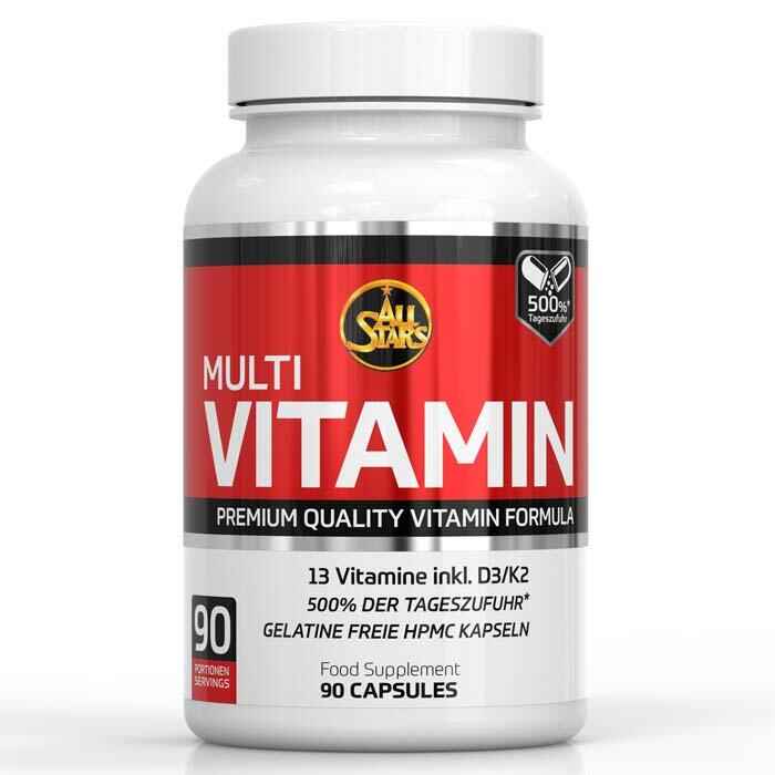 All Stars Multi-Vitamin 90 Kapseln 76g