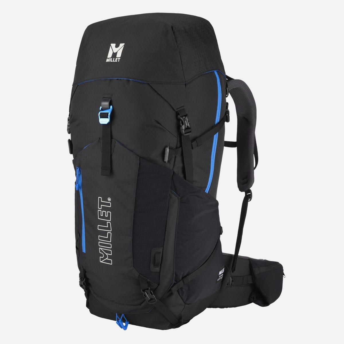 Millet - Sac À Dos Randonnée Unisexe Ubic 55+15l - Sac À Dos - Bleu|noir - 55 Litres - Decathlon