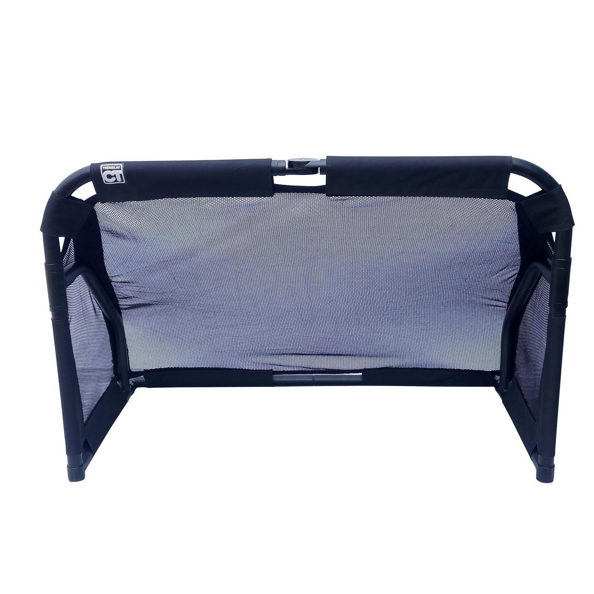 Tremblay - Mini But De Foot Repliable En Aluminium Tremblay 120x80x60 Cm - But - Noir - Decathlon