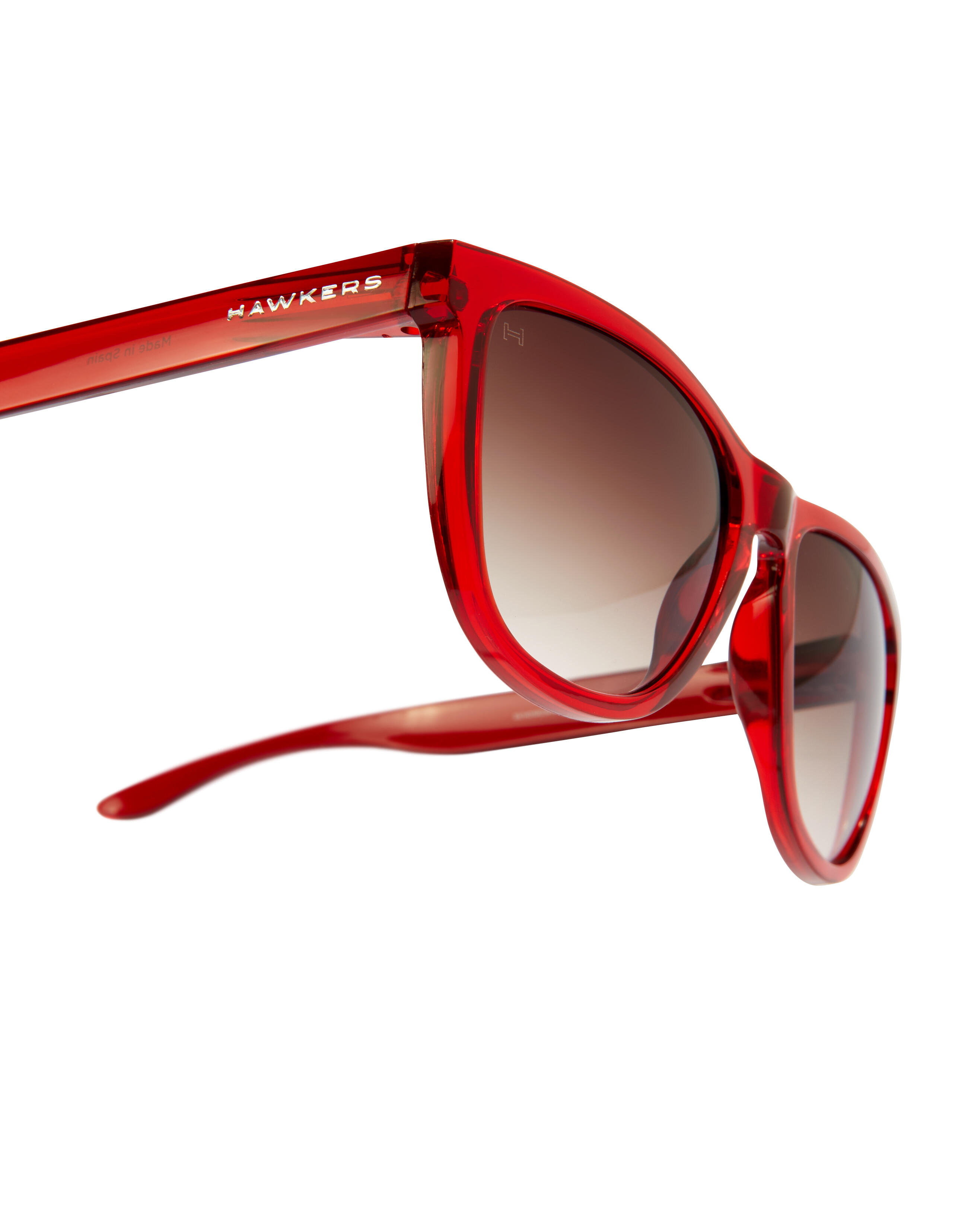 HAWKERS - Sonnenbrillen für Herren und Damen - ONE RAW  CHERRY RED EARTH 5/6