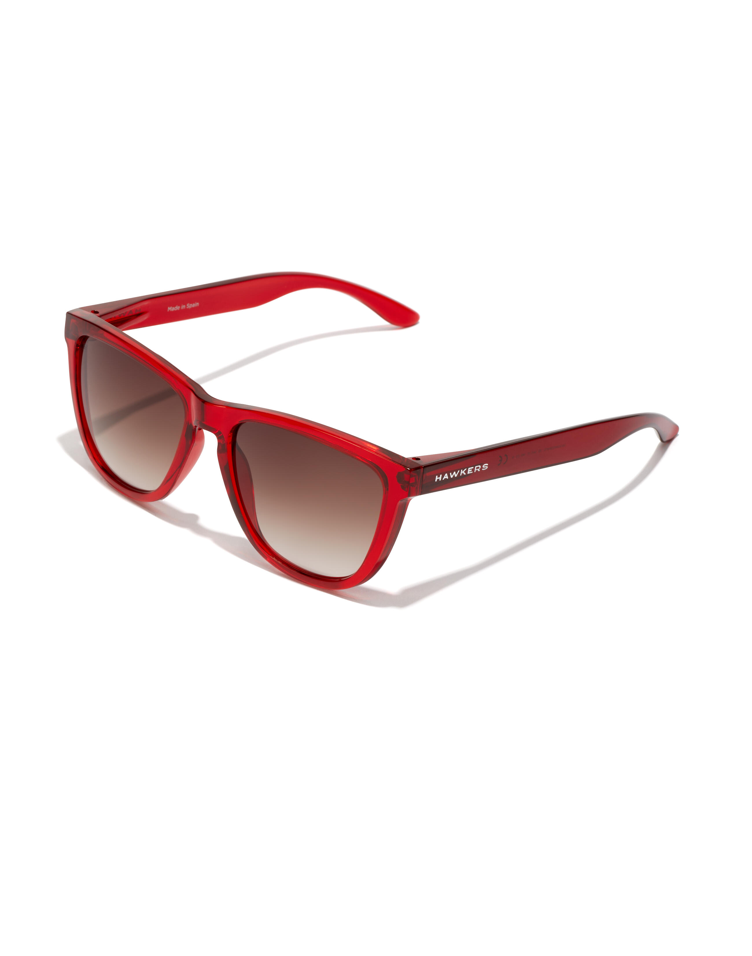 HAWKERS HAWKERS - Gafas de Sol para Hombre y Mujer ONE RAW - CHERRY RED EARTH