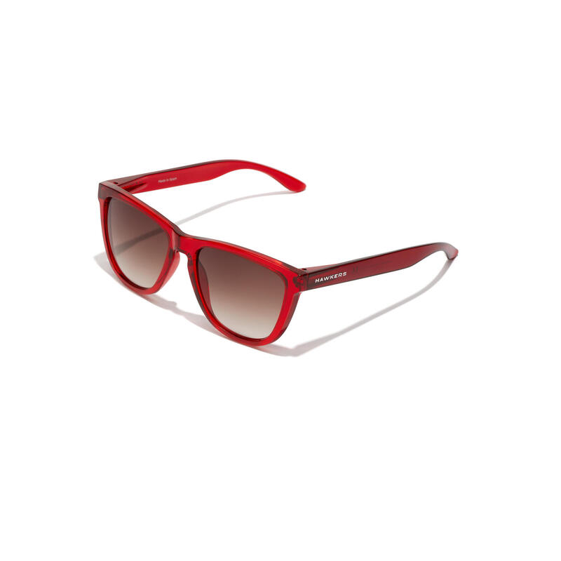 HAWKERS - Lunettes de soleil pour homme et femme ONE RAW - CHERRY RED EARTH