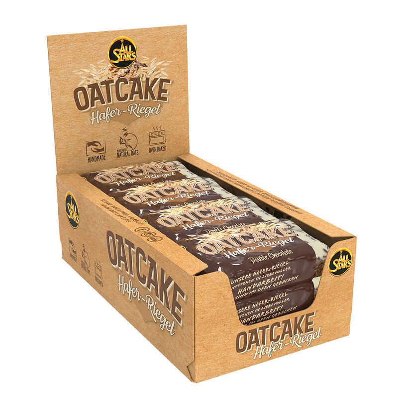 All Stars Oatcake Double Chocolate 12er Pack (12 x 80g) 960g