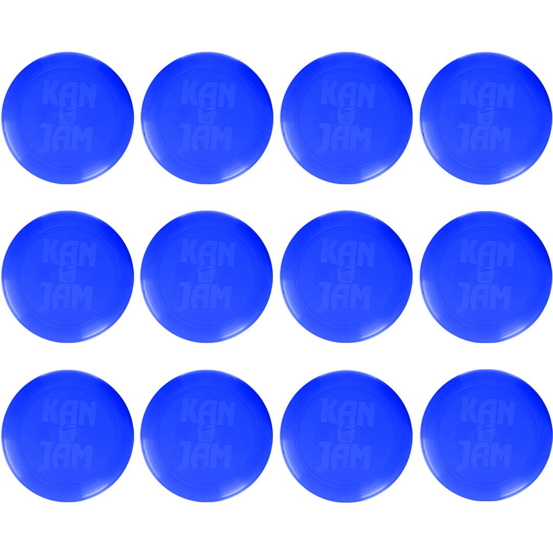 KANJAM KanJam - Frisbee - Set van 12 - Schoolset - Blauw - Frisbee set