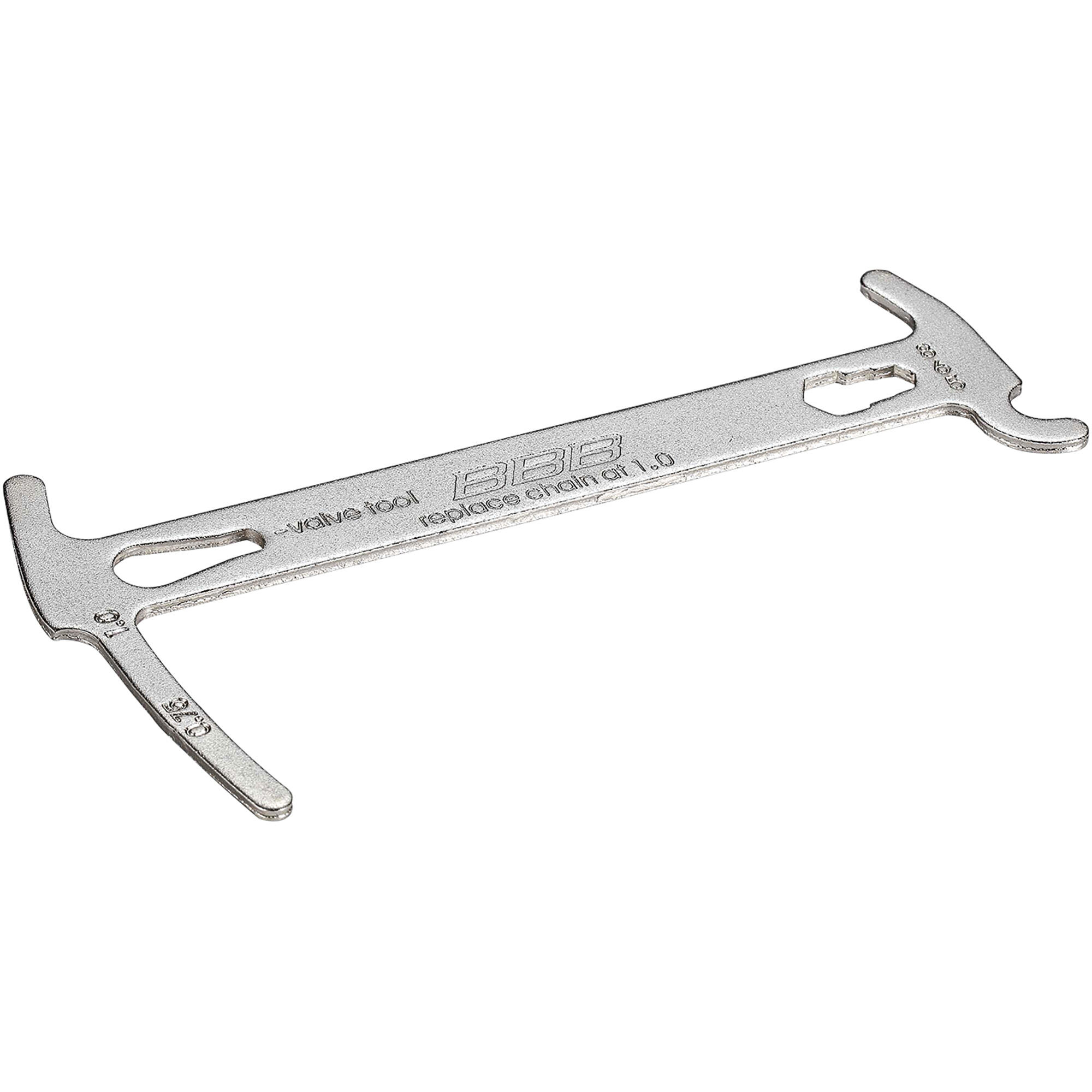 Przymiar zużycia łańcucha BBB Chainchecker with chain hook