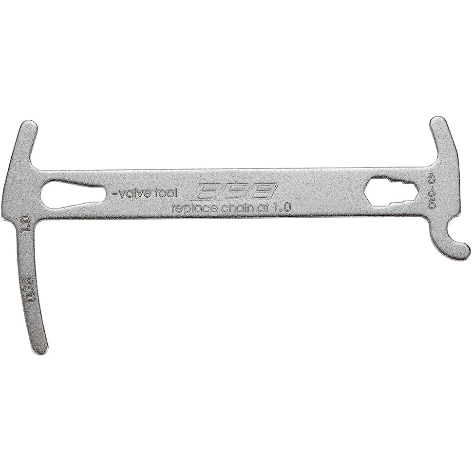 Przymiar zużycia łańcucha BBB Chainchecker with chain hook