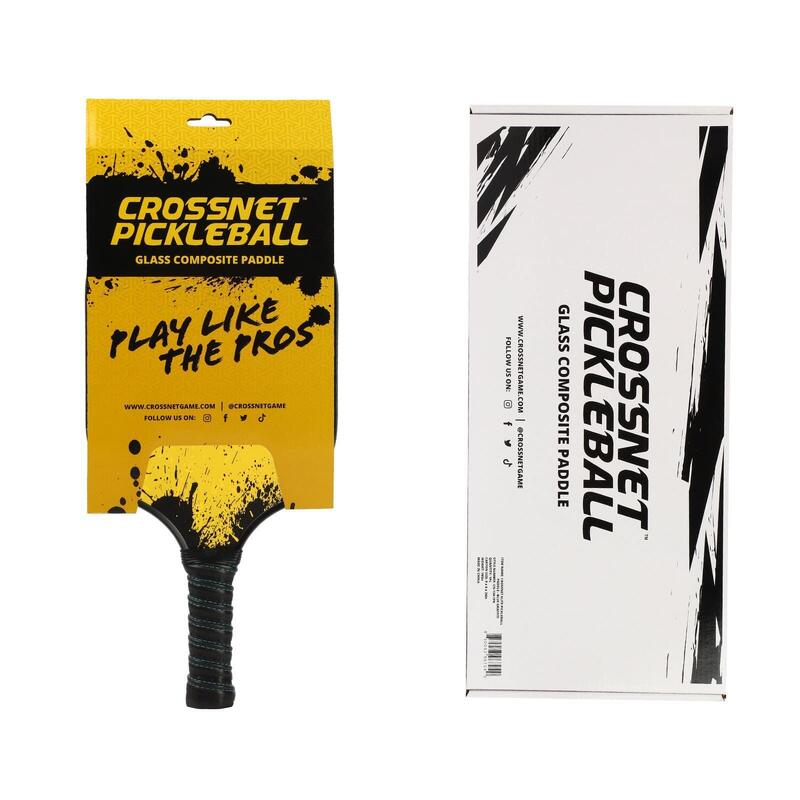 Crossnet - Set Pickleball - D'élite - Lot de 12 raquettes et 6 balles