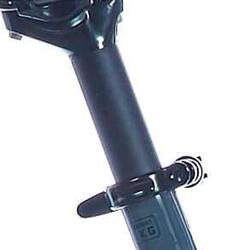 Cortina Tige de Selle 27,2 x 350 Aluminium Noir Mat