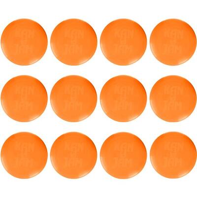 Kanjam - frisbee - set van 12 - schoolset - oranje - frisbee set
