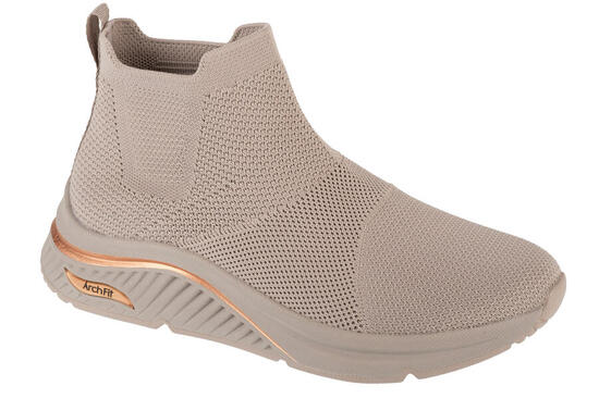 Skechers Arch Fit S-Miles Sock Walk Beige