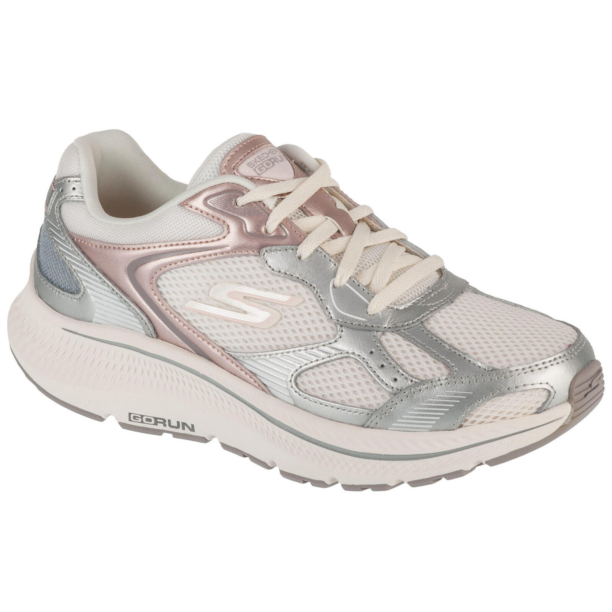 Skechers - Zapatillas Mujer Skechers Go Run Consistent 2.0 - Volt Blanco - Chaussures D'Athlétisme - Blanc|gris - Decathlon