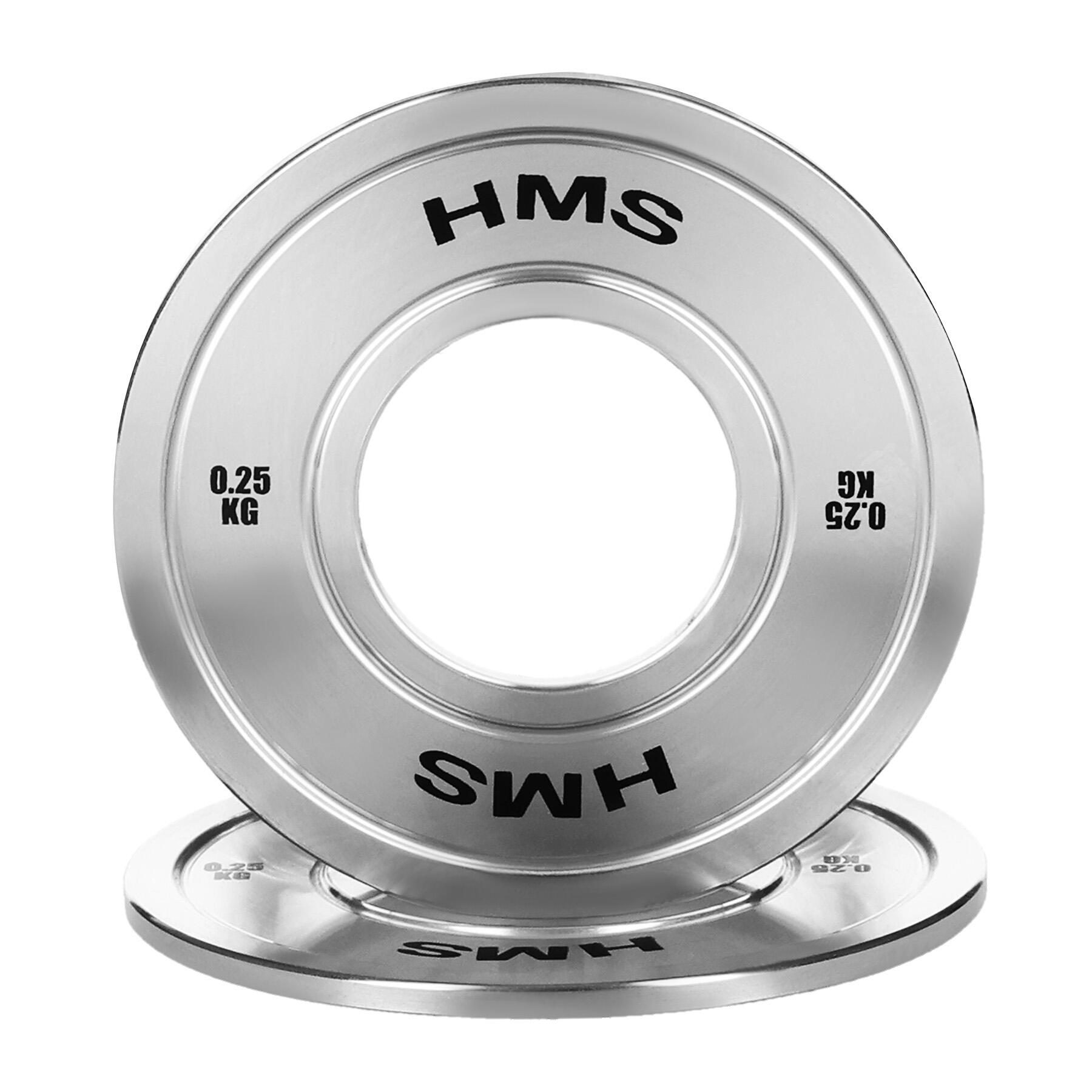 Olympische gekalibreerde staalplaat TOS HMS 2/7
