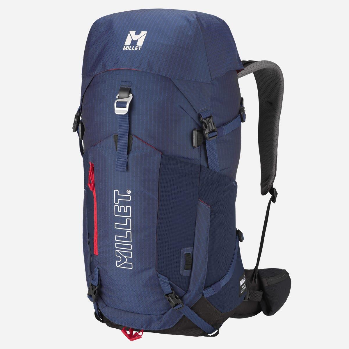 Millet - Sac À Dos Randonnée Unisexe Ubic 30l - Sac À Dos - Bleu|rouge - 30 L - Decathlon