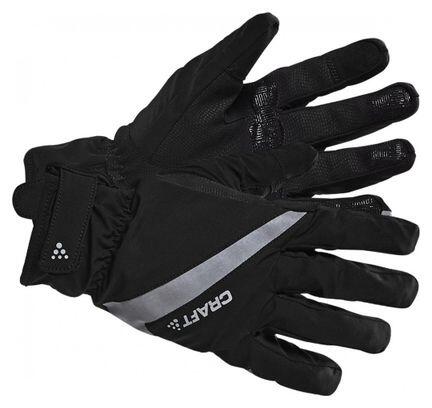 CRAFT Wasserdichte Winter Road Handschuhe Craft Rain 2.0 Schwarze Unisex
