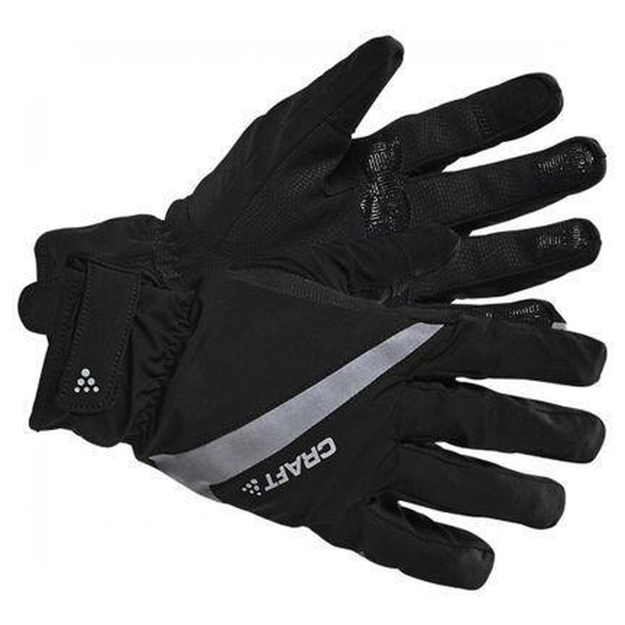 Craft - Gants Hiver Imperméable Route Craft Rain 2.0 Noir Unisex - Gants - Noir - 44 L - Decathlon