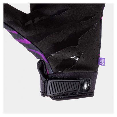 Gants Longs Fuse Chroma Night Panther Noir / Rose / Violet 5/7