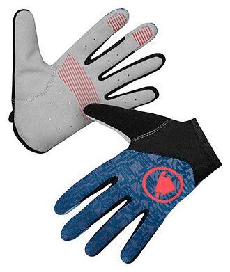 Endura Hummvee Lite Icon Damen Lange Handschuhe Heidelbeere Blau