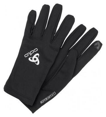 Odlo ceramiwarm light winterhandschoenen zwart unisex