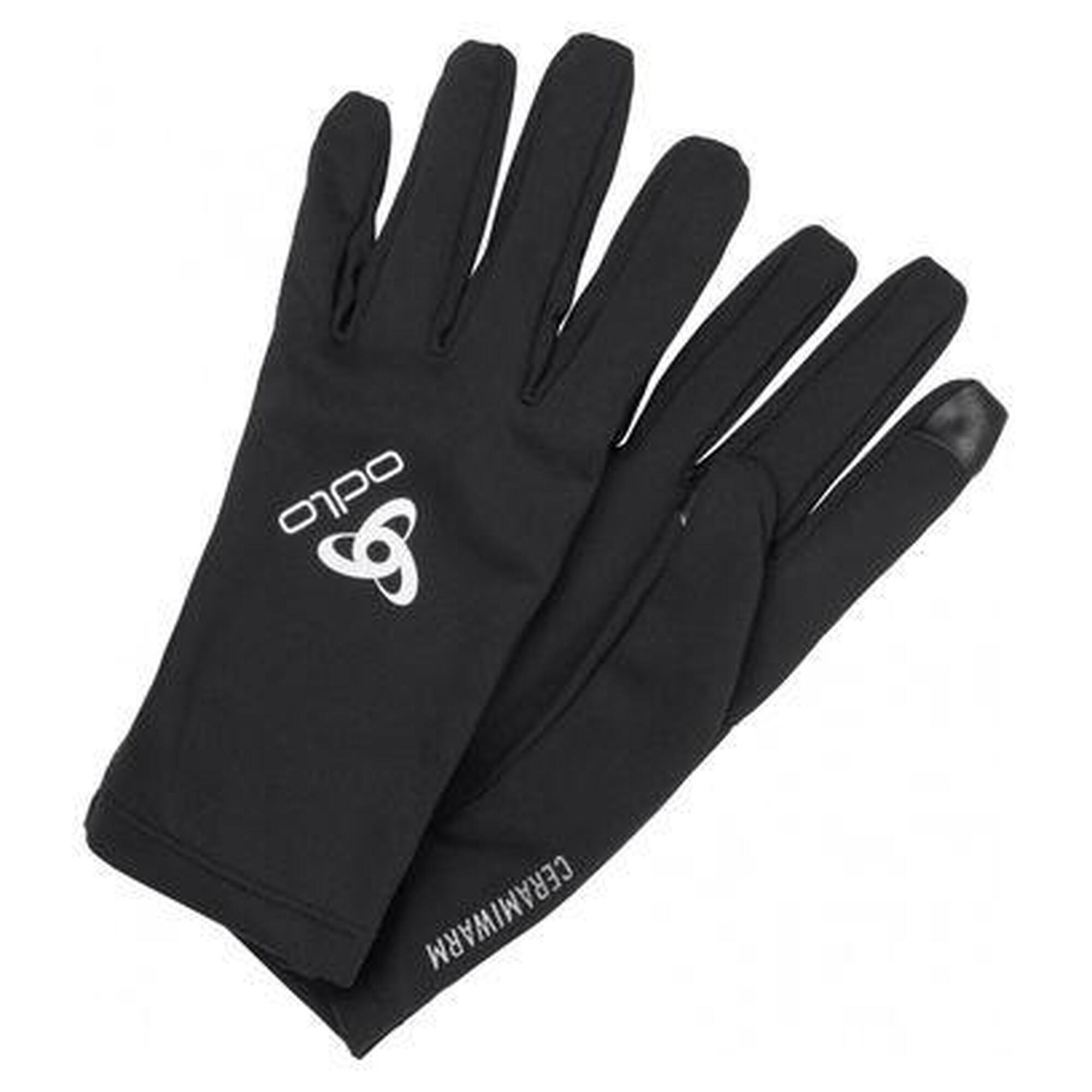 Gants Hiver Odlo Ceramiwarm Light Noir unisex