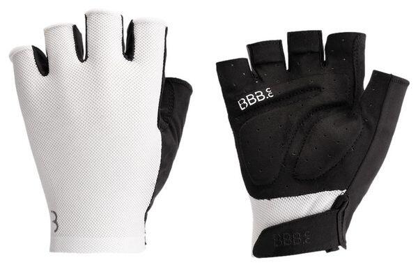BBB CYCLING Kurze Sommerhandschuhe BBB AirSupport Weiß