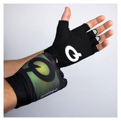 Paar Prologo CPC Handschuhe Schwarz / Grün 4/5