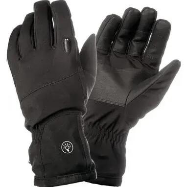 Long city bike gloves with integrated usb led light Tucano Urbano Lux