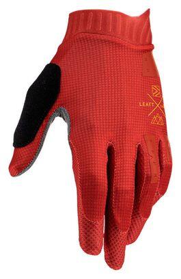 Guantes largos mujer Leatt MTB 1.0 GripR Rojo S 3/8
